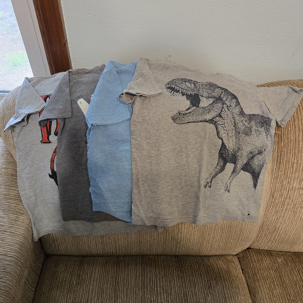 Kids Graphic T-Shirt Bundle (4) Size 5